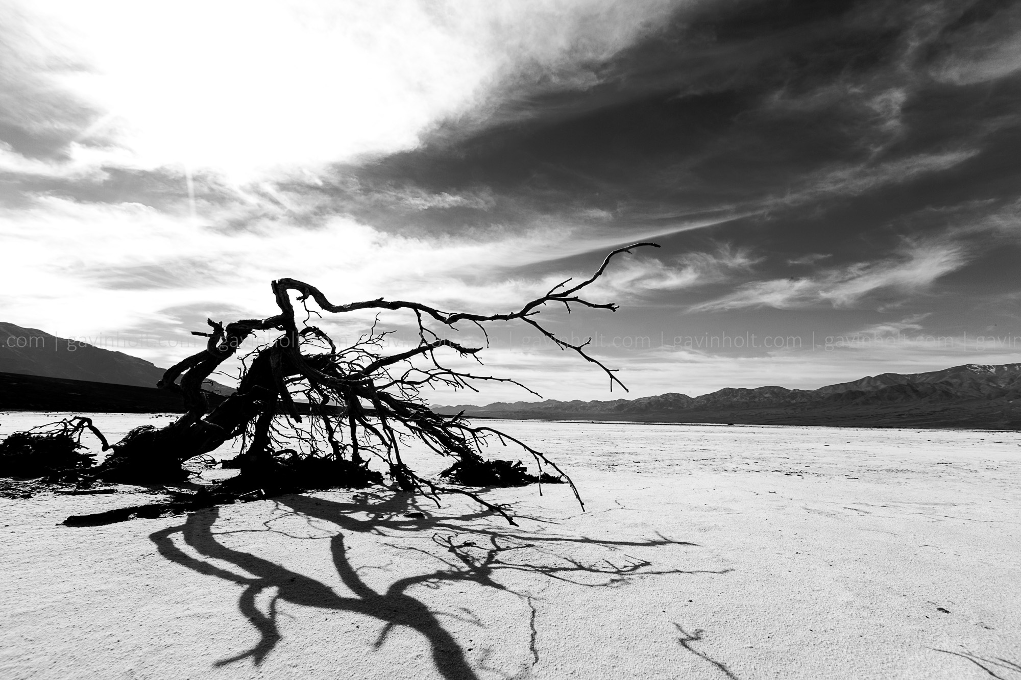 Death Valley in B&W