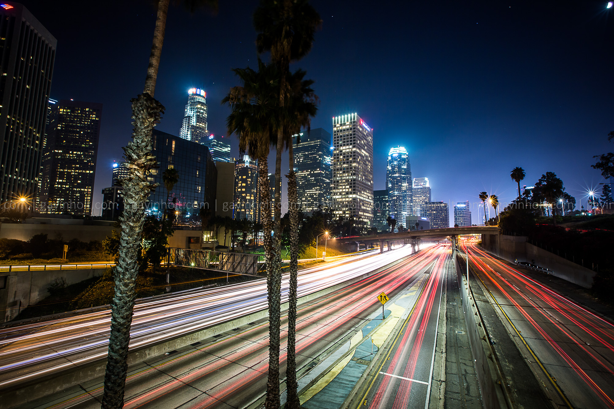 Downtown Los Angeles at Night